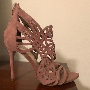 Zara Blush Sandal Heels
